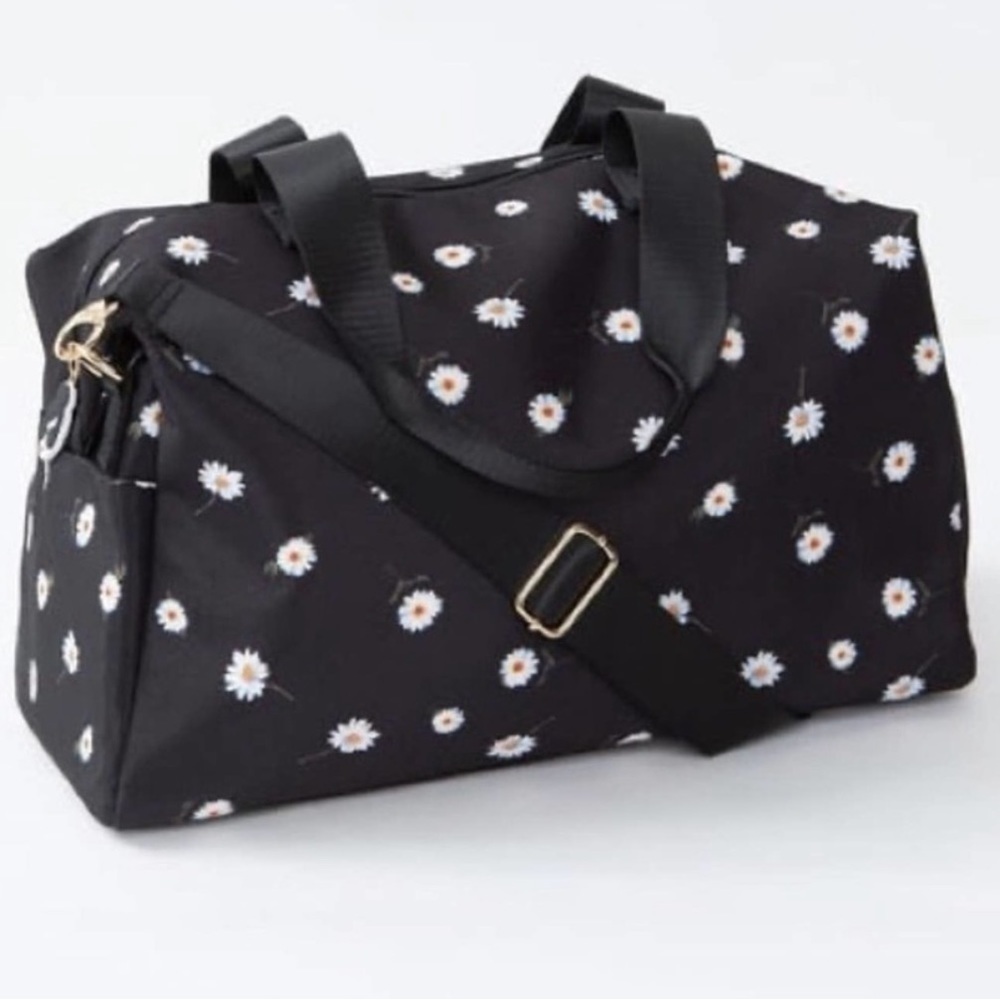 ALICE + OLIVIA WEEKENDER BAG DAISY PRINT